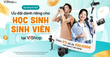 Ưu Đãi Dành Riêng Cho Học Sinh - Sinh Viên Tại VJShop.vn