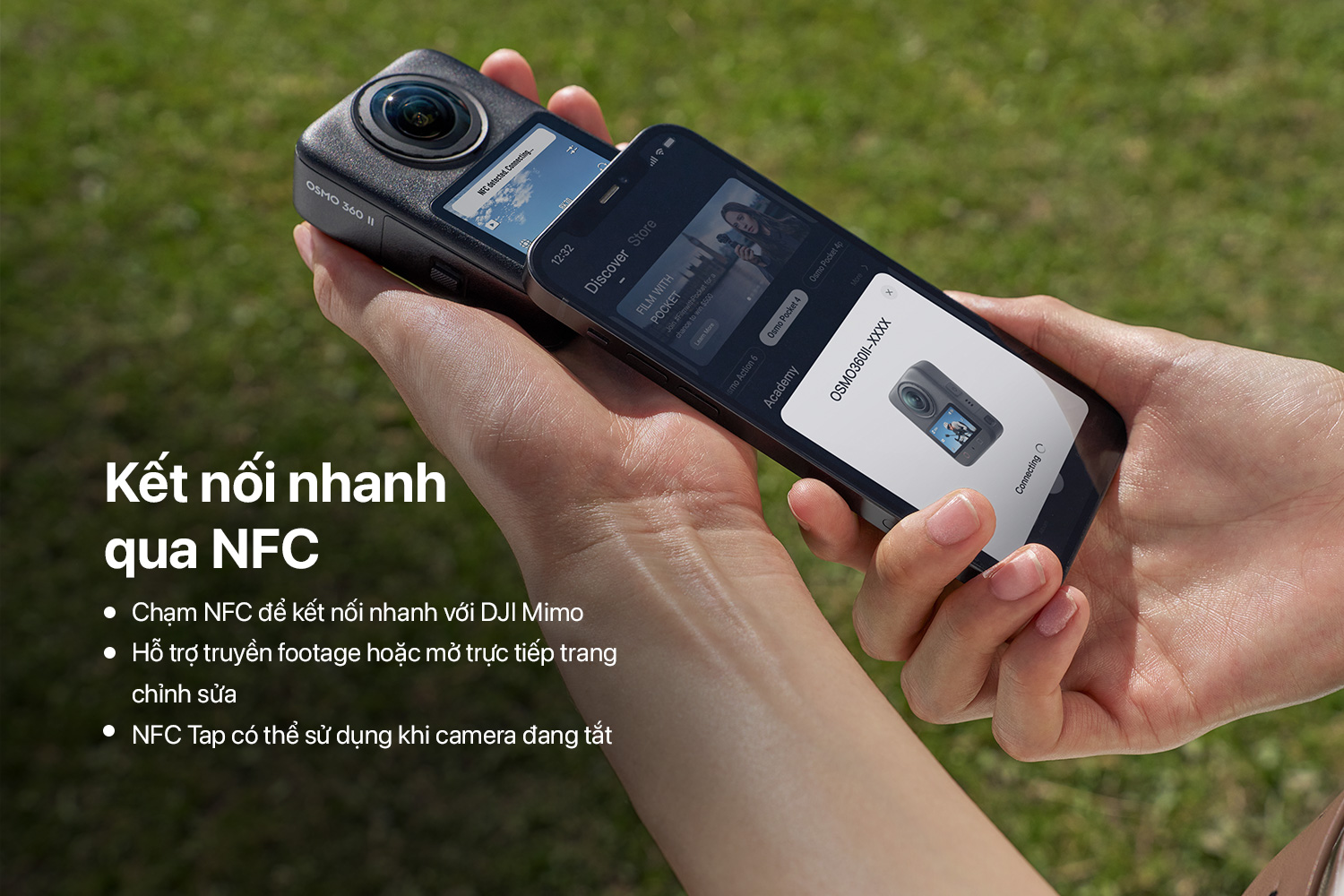 Kết nối nhanh qua NFC
