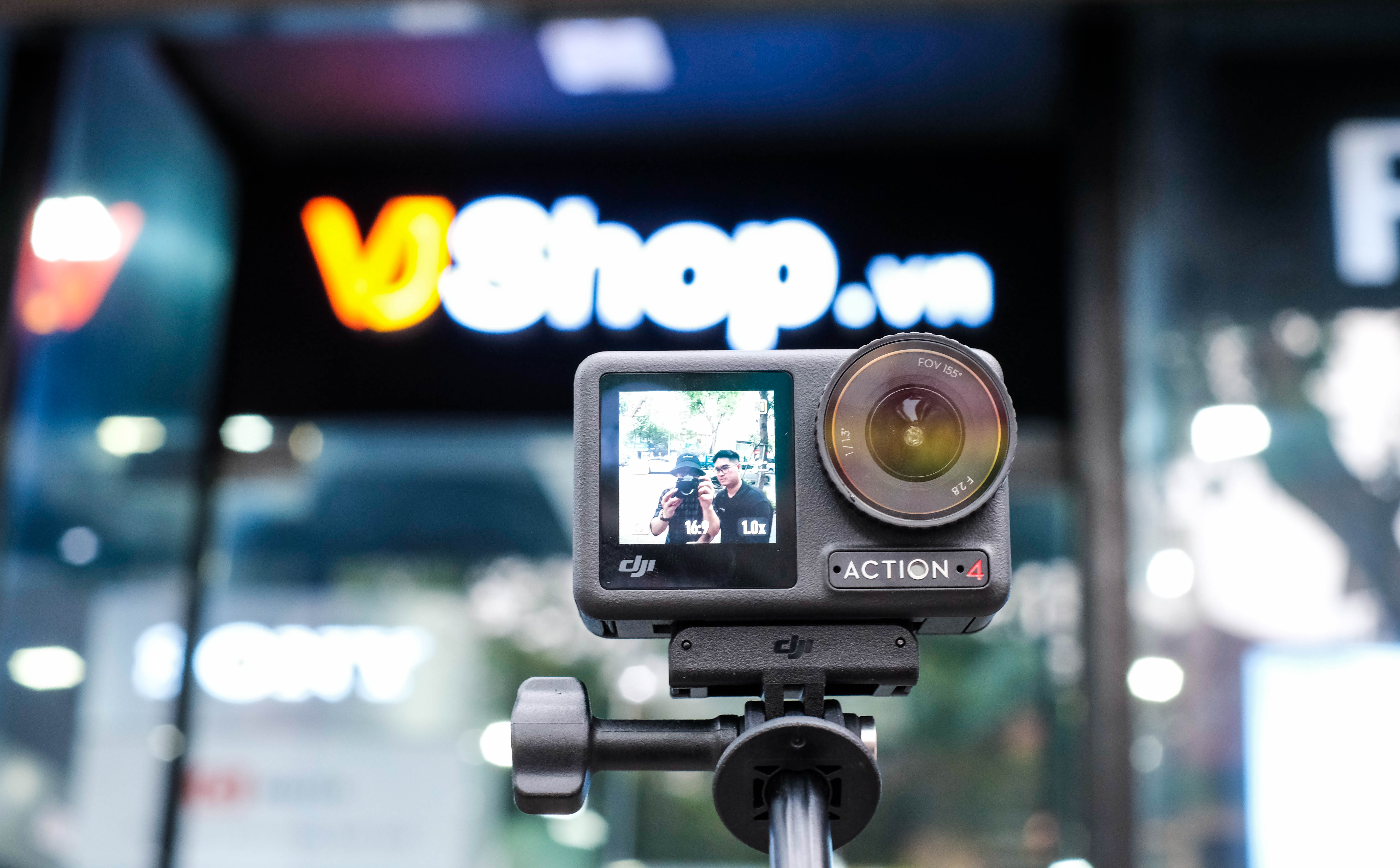 Osmo Action 4 - cảm biến nhiệt độ màu