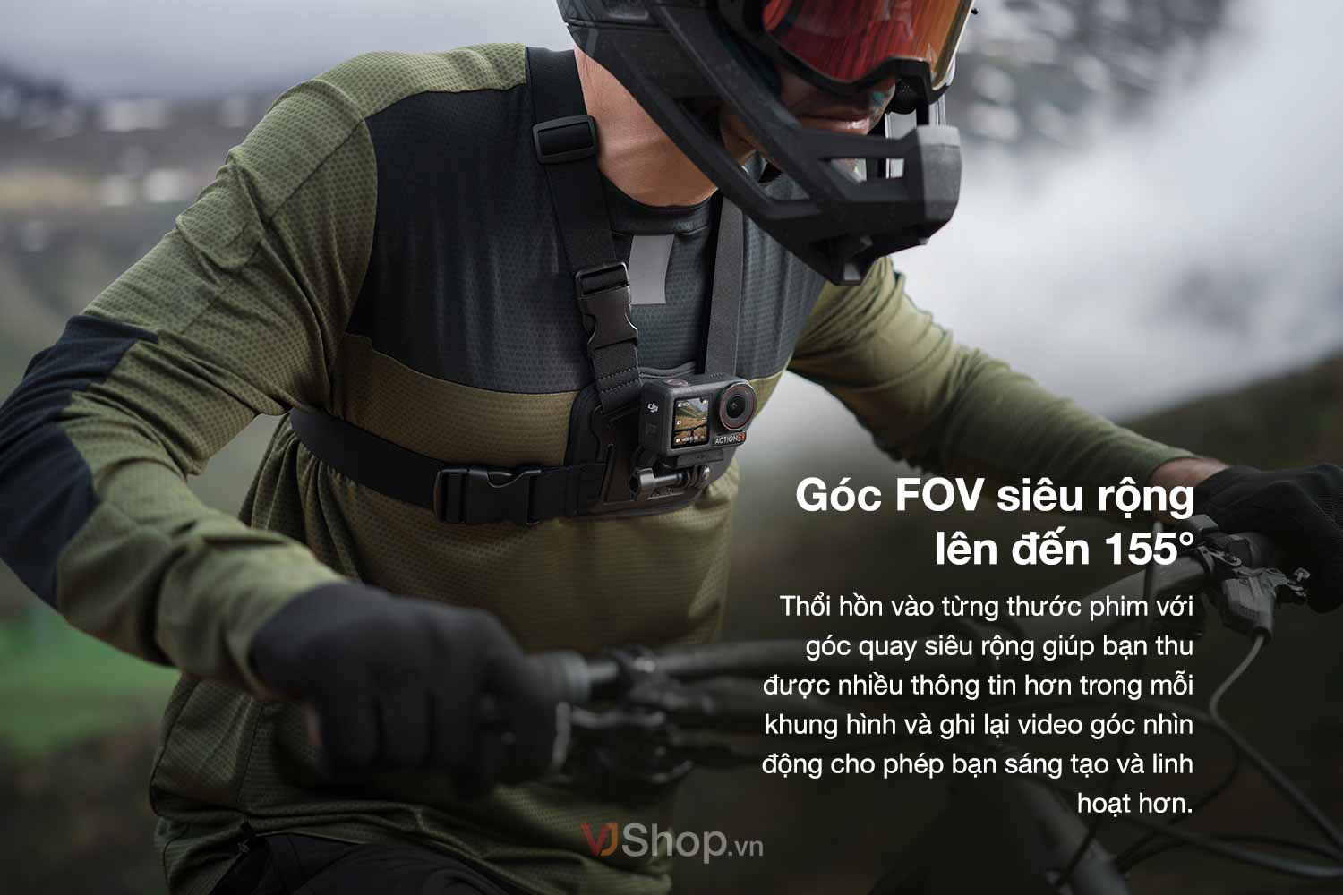 FOV siêu rộng 155°