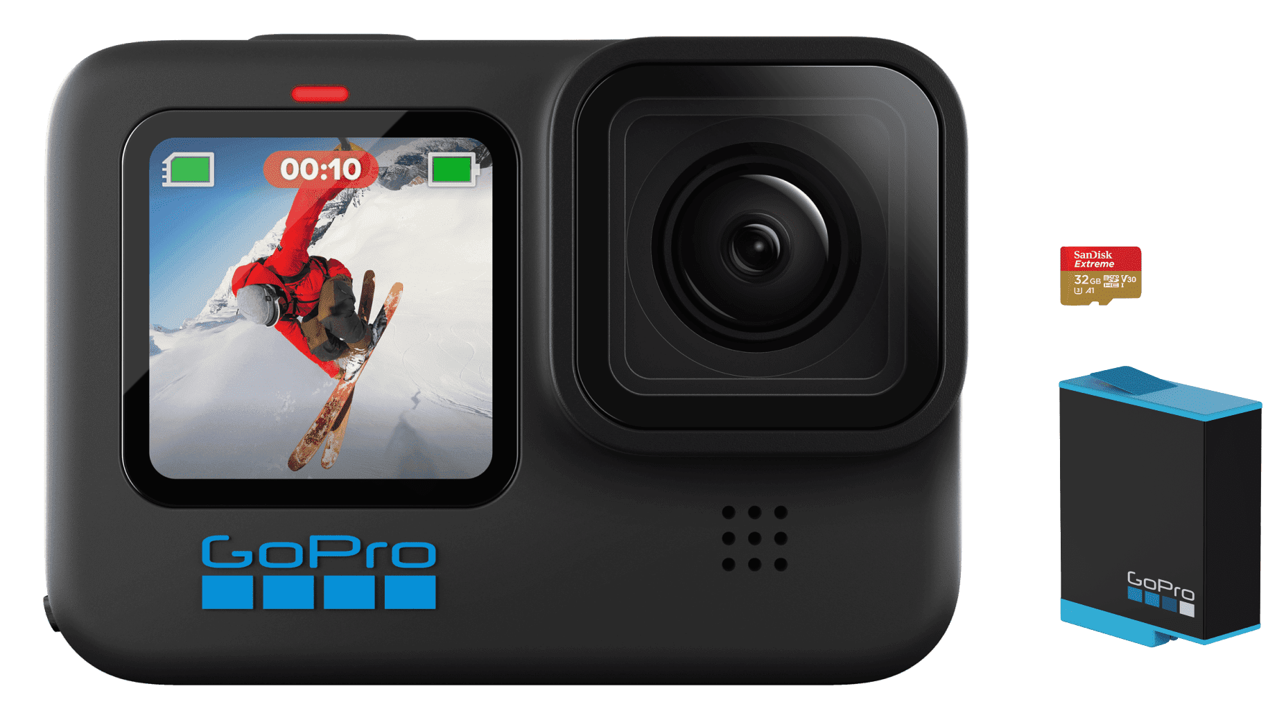 GoPro Hero 10 black có thời lượng pin lớn 1720mAh