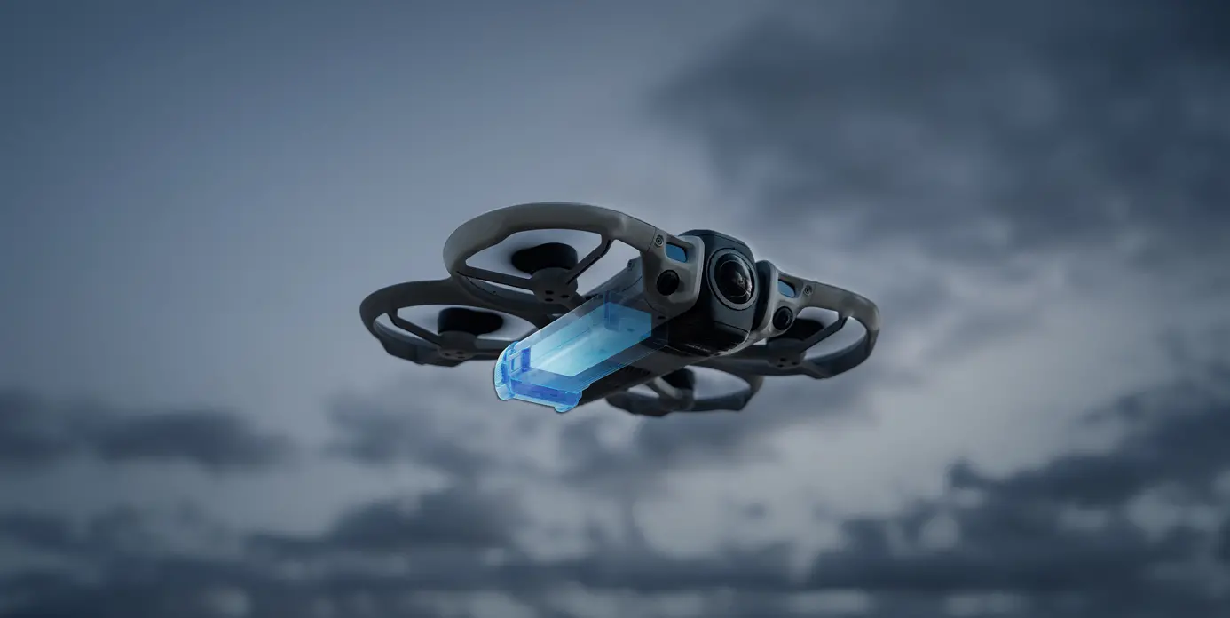 Thời lượng bay của DJI FPV khoảng 23 phút