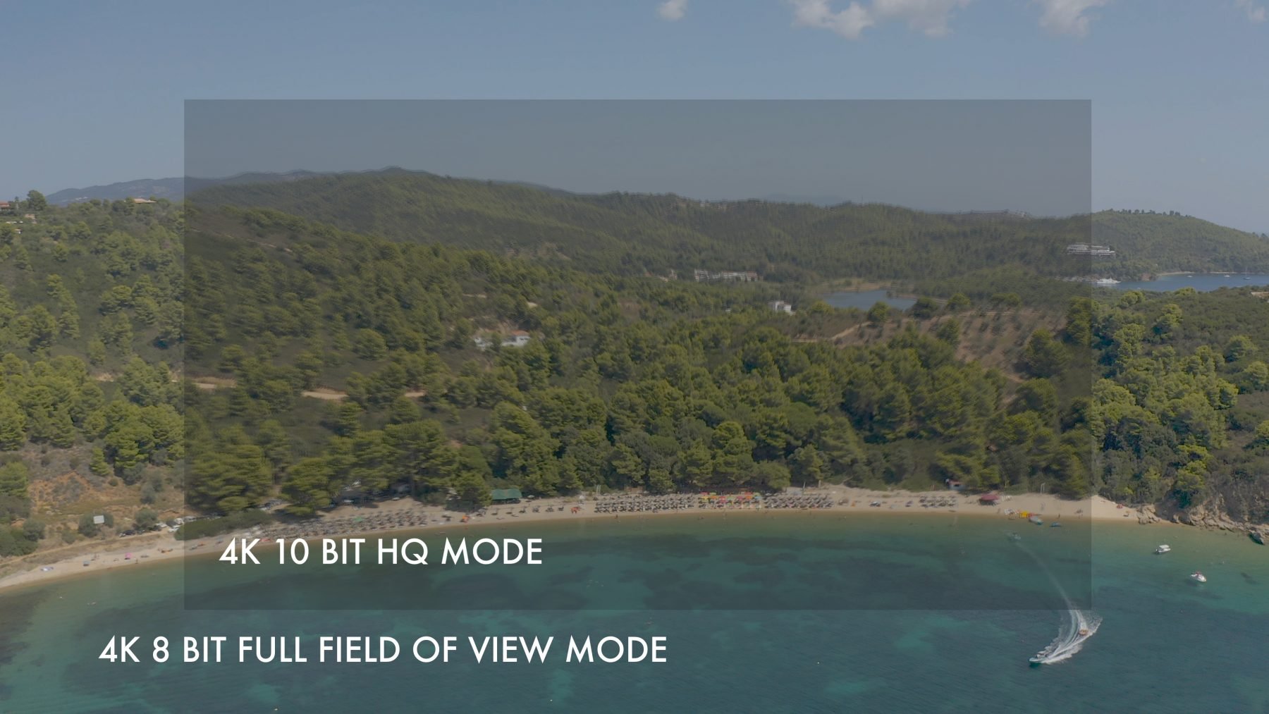 Mavic 2 Pro - Video crop 4K Lossless