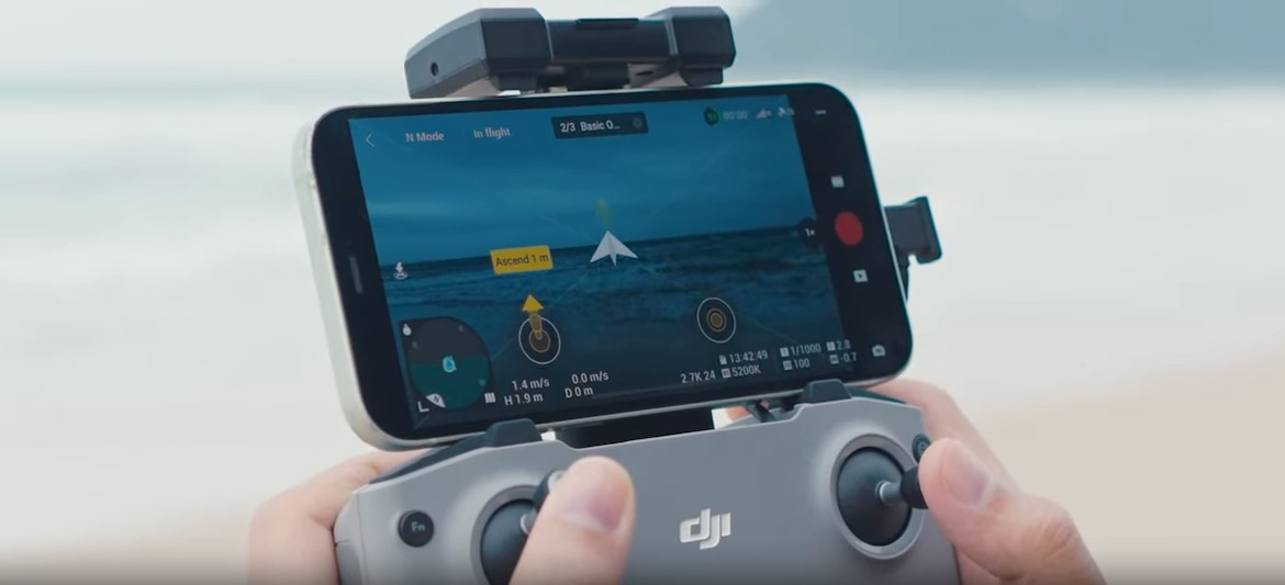 DJI Fly thân thiện với người dùng