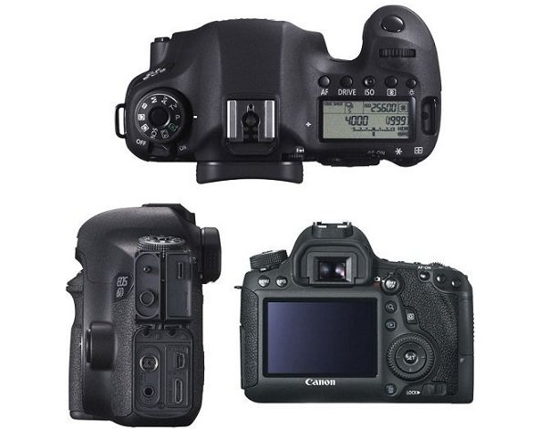 Thiết kế Canon EOS 6D đơn giản
