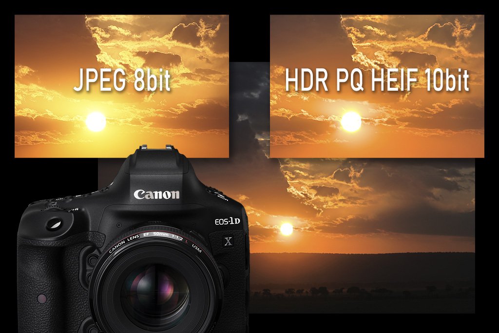 Canon EOS 1DX III với không gian màu rộng