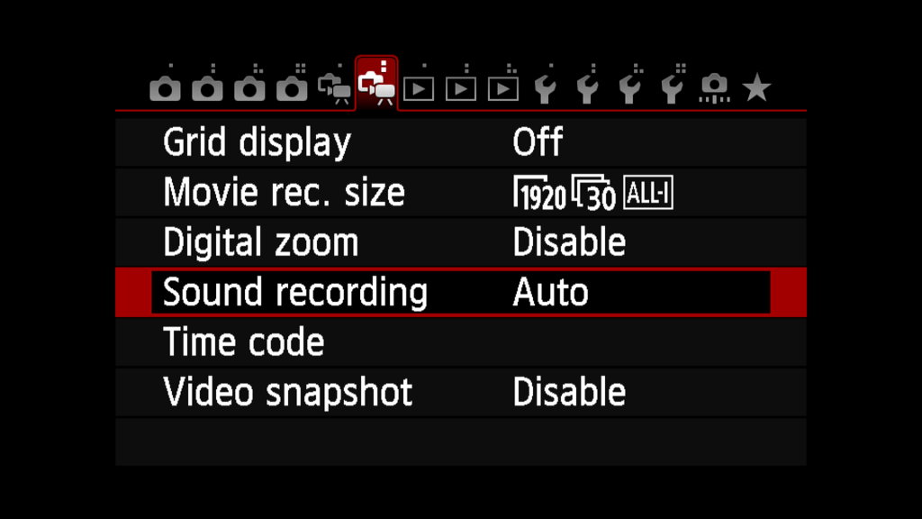 Khả năng quay video của Canon EOS 70D