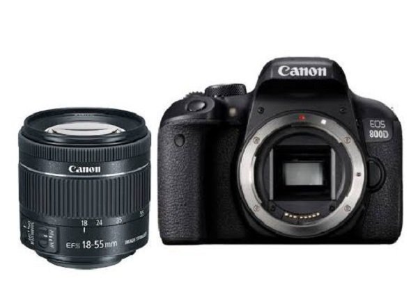 Máy ảnh Canon 800D đi cùng lens kit 18-55mm f4-5.6