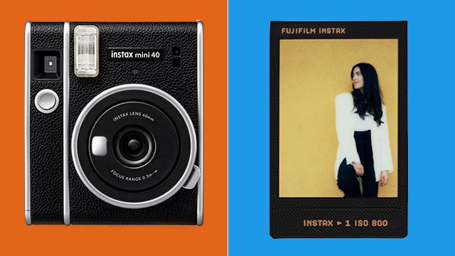 Dòng máy ảnh Instax Mini 40 sử dụng dòng film instax mini