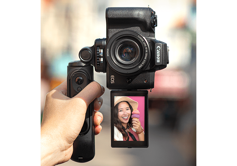 Canon eos m50 mark 2 hỗ trợ quay video dọc
