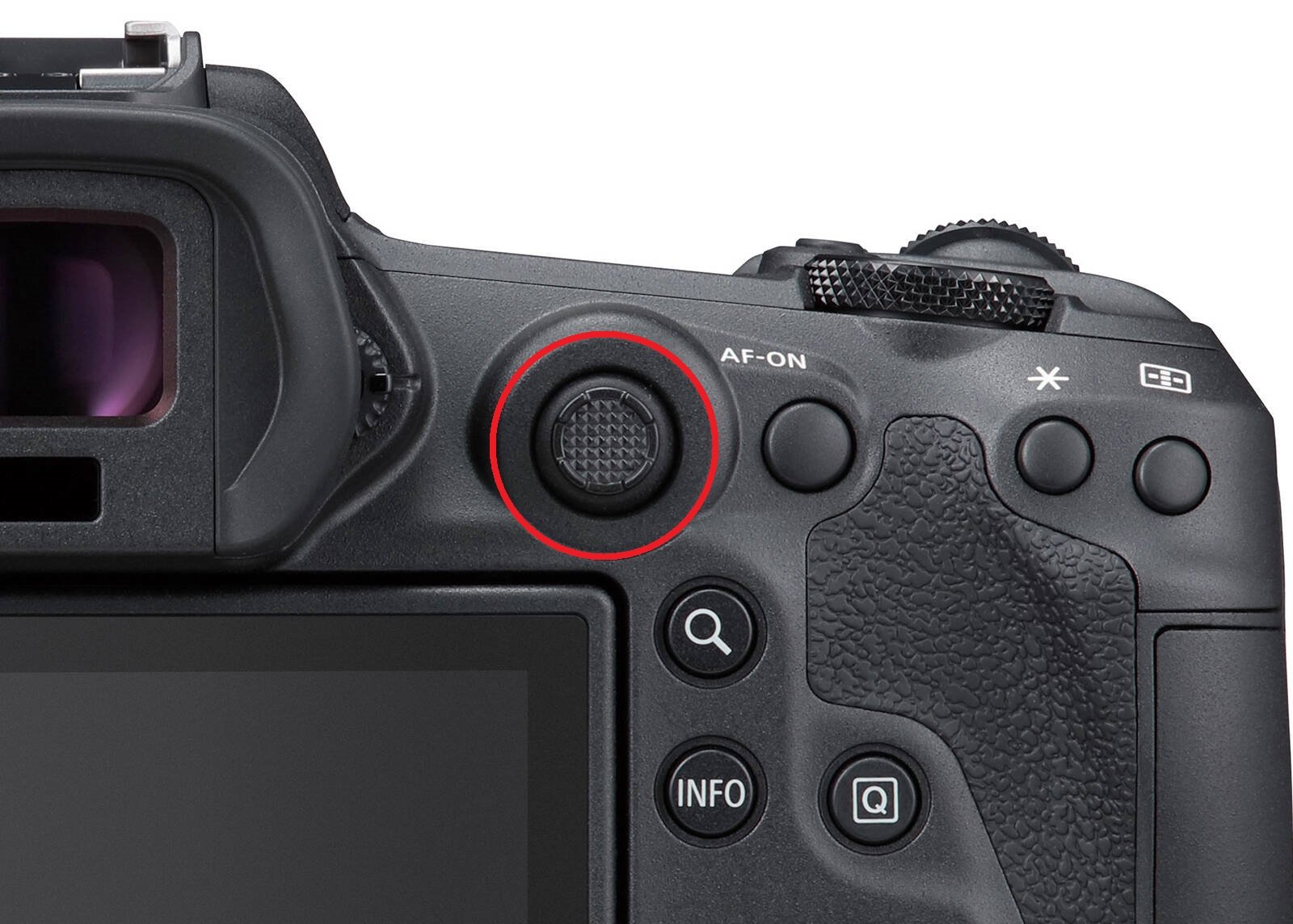 Canon EOS R5 - JoyStick đa năng