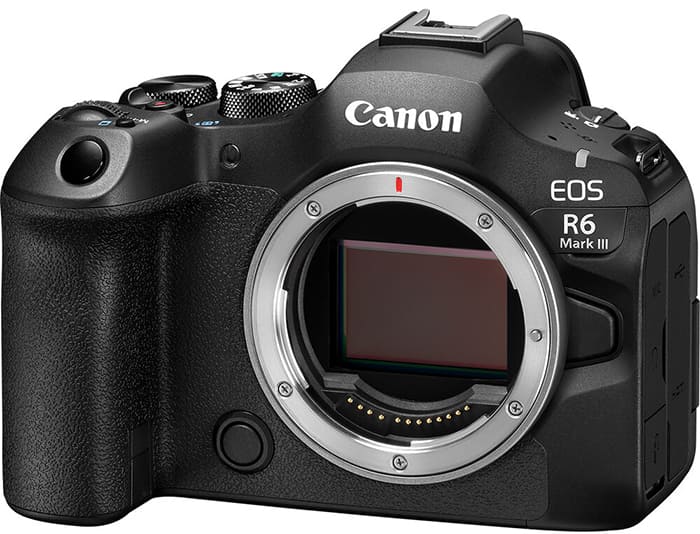 Thiết kế Canon EOS R6 Mark III bền bỉ