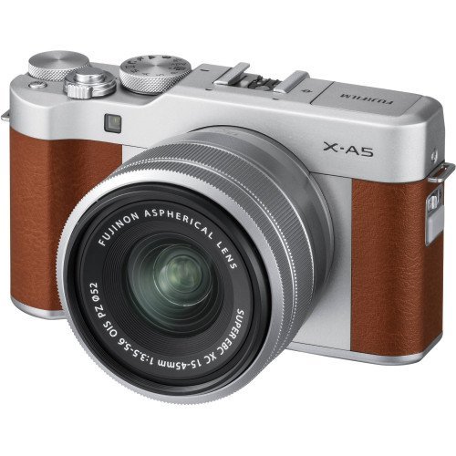 Fujifilm X-A5 + XC 15-45mm F3.5-5.6 OIS PZ II (Brown) | Chính hãng