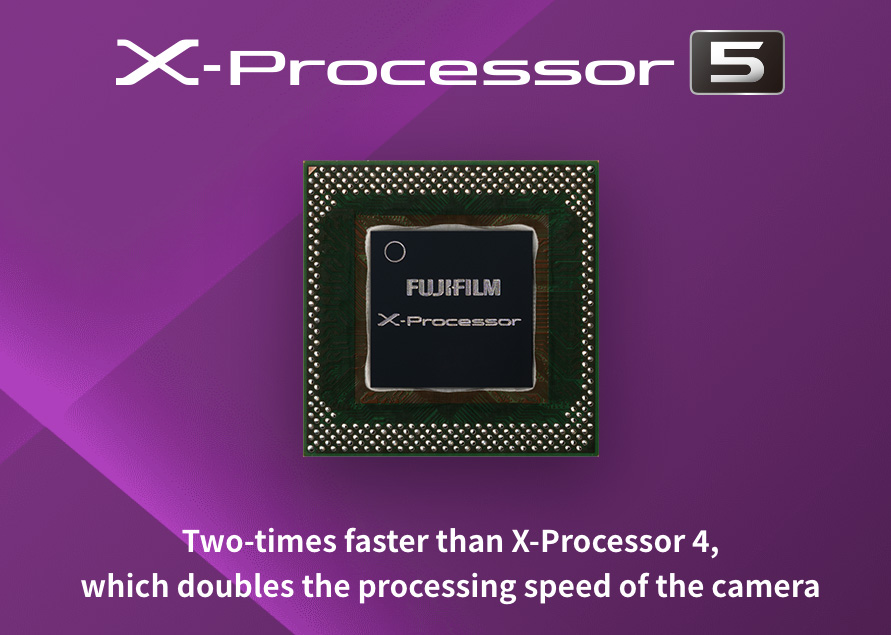 FUJIFILM X H2S Mirrorless Camera sở hữu con chip cảm biến hình ảnh mạnh mẽ