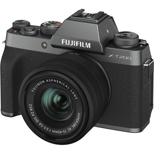 Fujifilm X-T200 + Lens XC 15-45mm F/3.5-5.6 (Dark Silver) | Chính hãng
