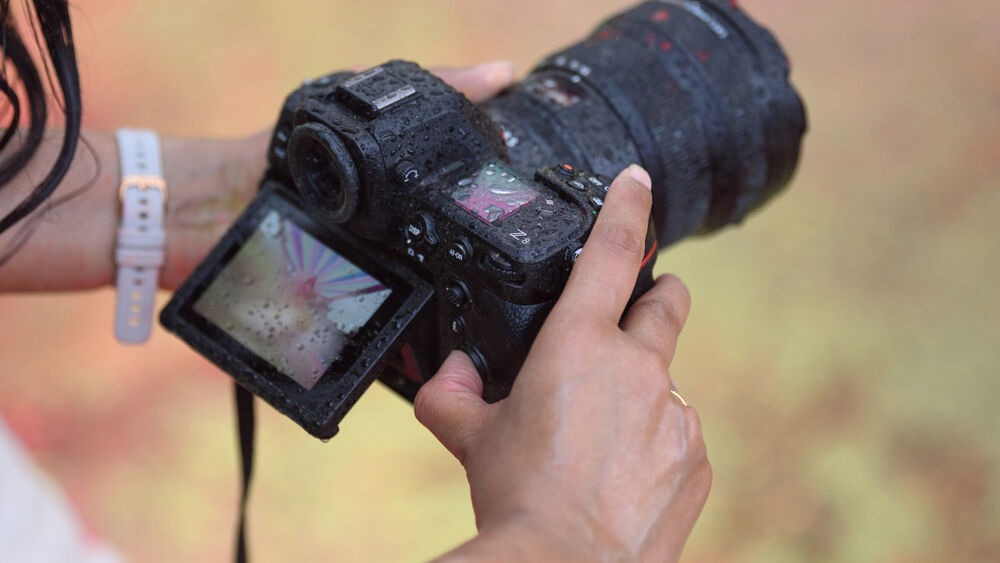 Thiết kế máy ảnh Nikon Z8 có khả năng chống bám bụi