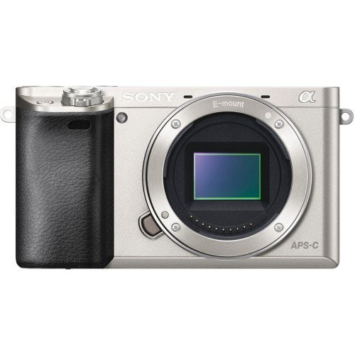 Sony Alpha A6000 (Silver, Body Only)