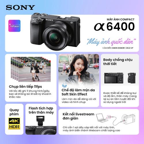 Máy ảnh Sony Alpha A6400 Chính Hãng, Giá Tốt Tại VJShop.vn