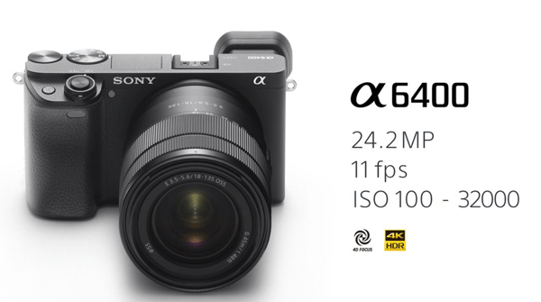 máy ảnh Sony A6400