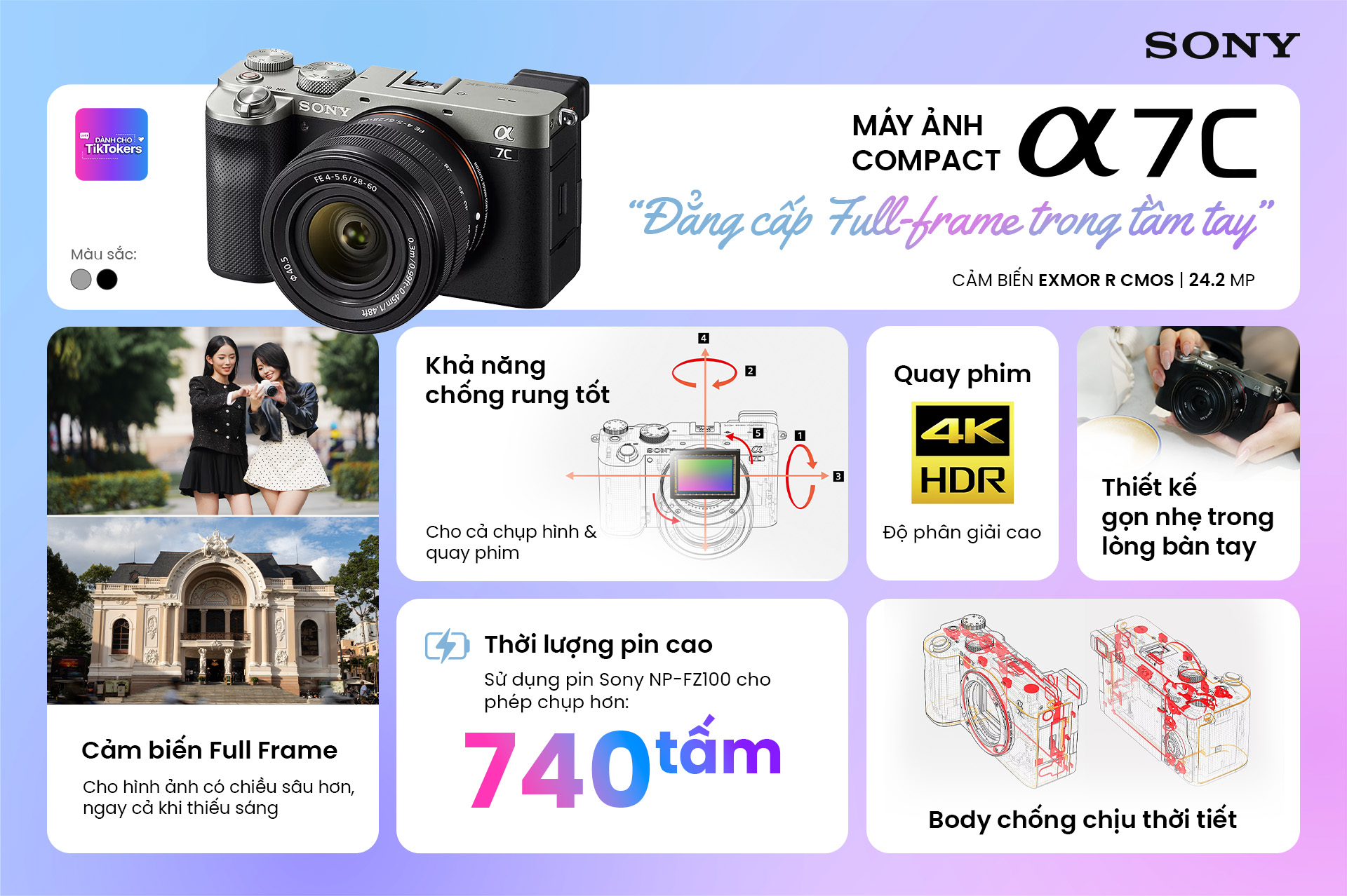 Sony Alpha A7C (ILCE-7C/ILCE-7CL)