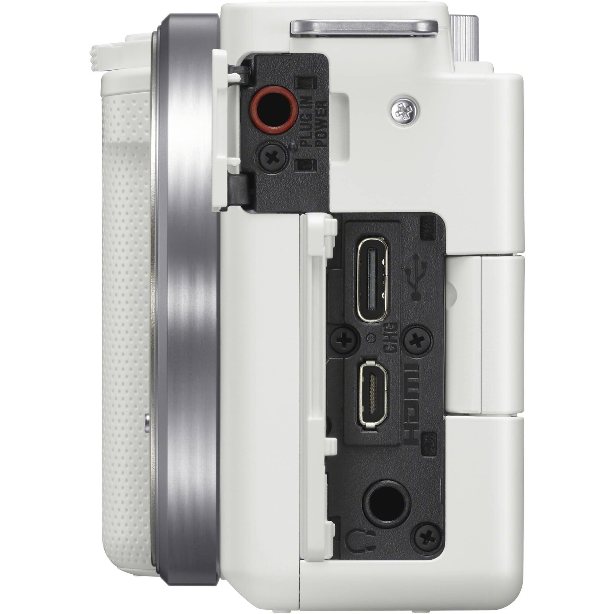 Máy ảnh Sony ZV-E10 trang bị cổng USB Type-C