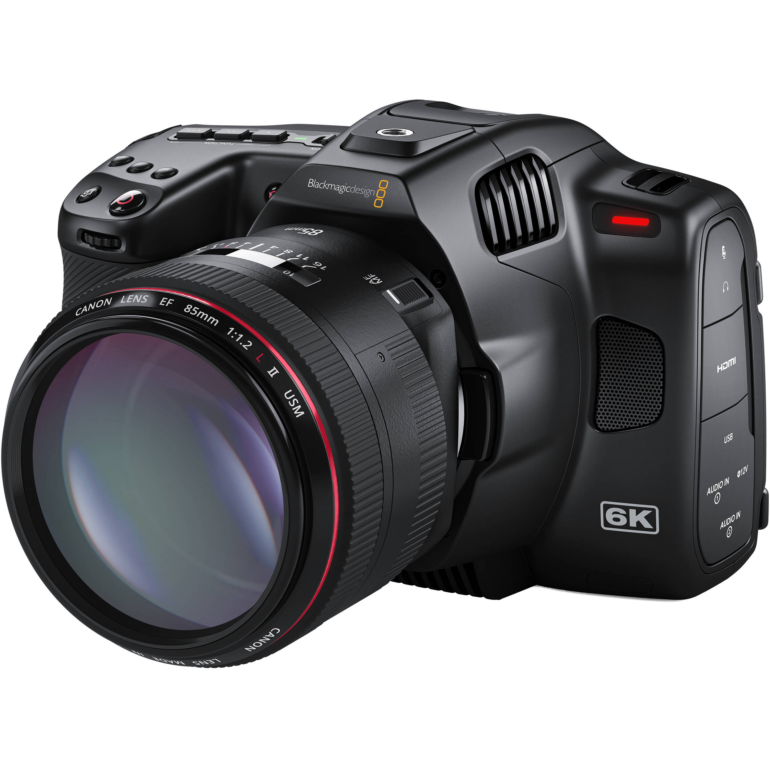 the blackmagic pocket cinema camera