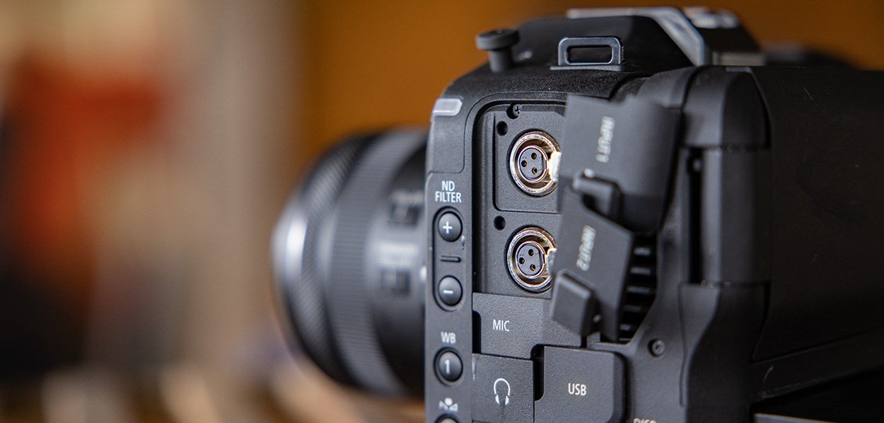 Canon EOS C70 - Tích hợp ND Filter