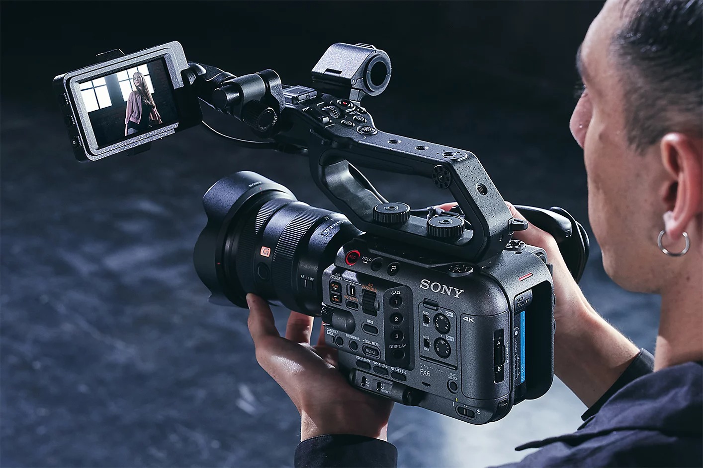 Sony FX6V lấy nét chuẩn 4K120fps