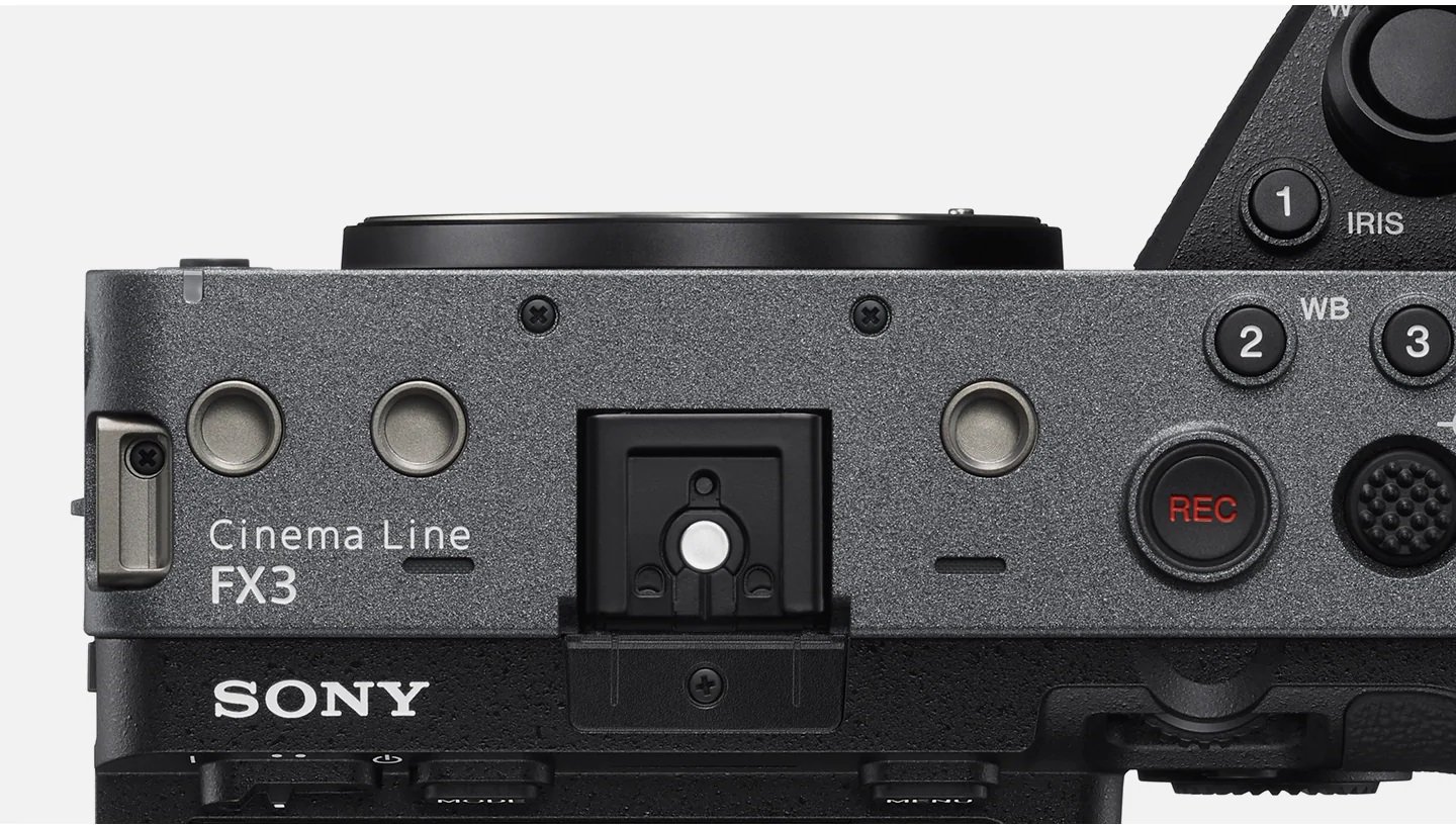 Sony FX3 - Thiết kế nhỏ gọn, linh hoạt