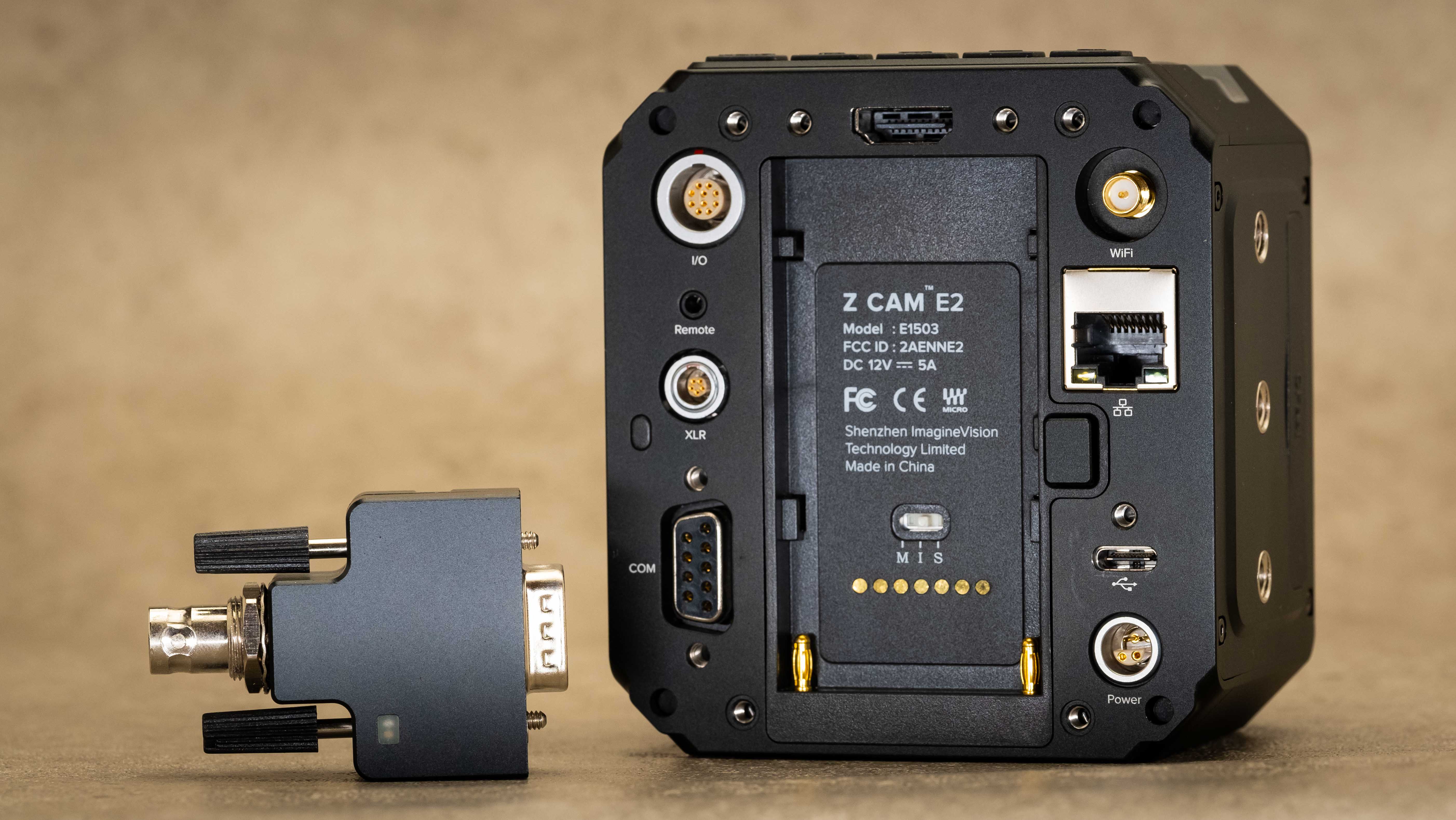 Khả năng kết nối của Z CAM E2 Professional