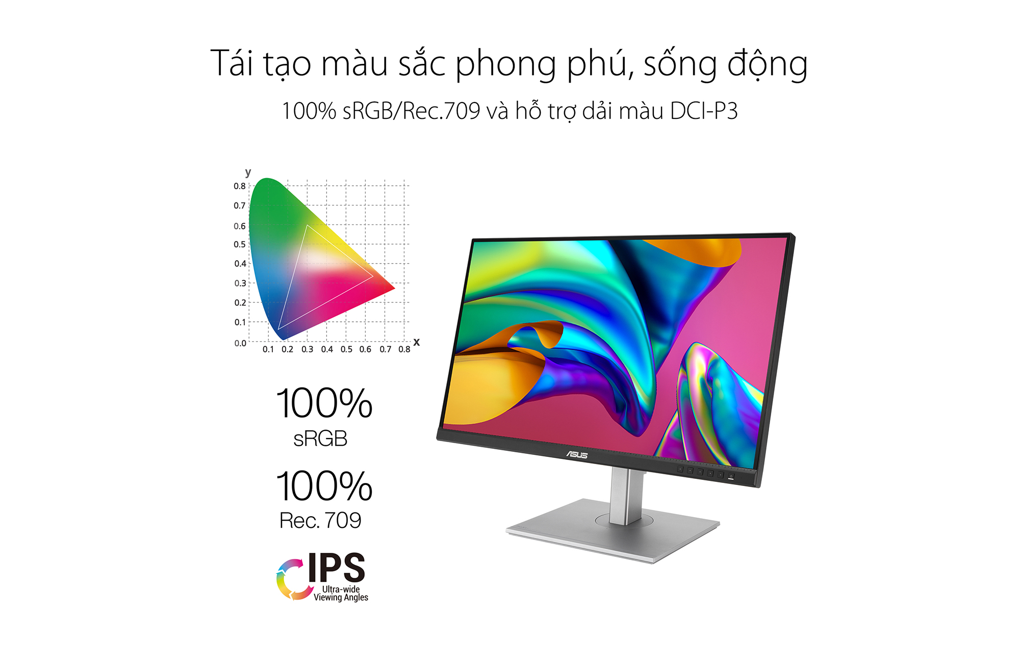 Màn Hình Đồ Họa ASUS ProArt PA278CV (27inch | IPS | QHD | 75Hz) - VJShop