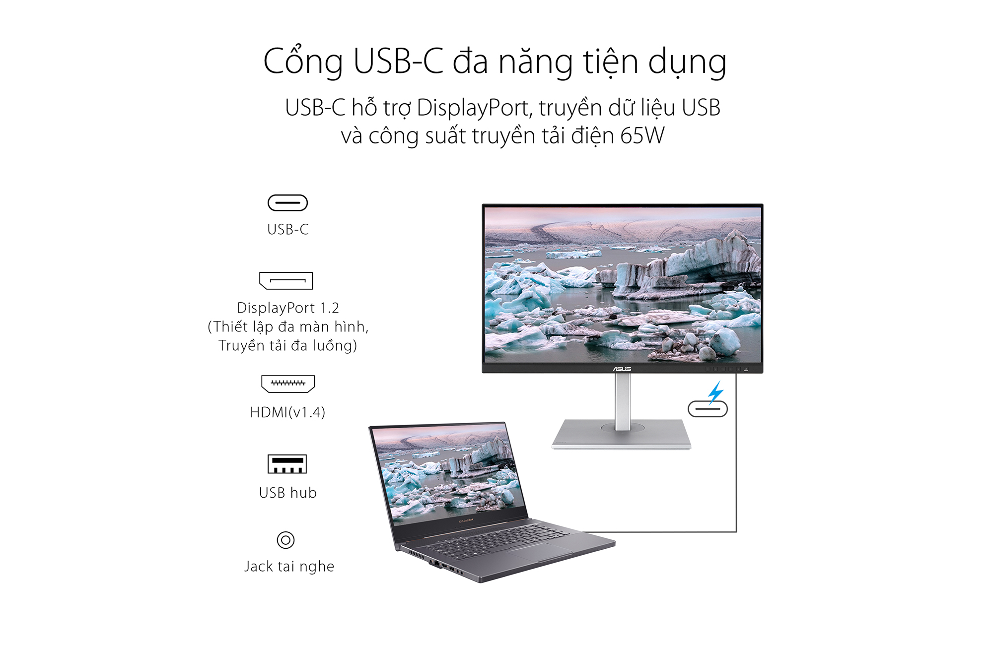 Màn Hình Đồ Họa ASUS ProArt PA278CV (27inch | IPS | QHD | 75Hz) - VJShop
