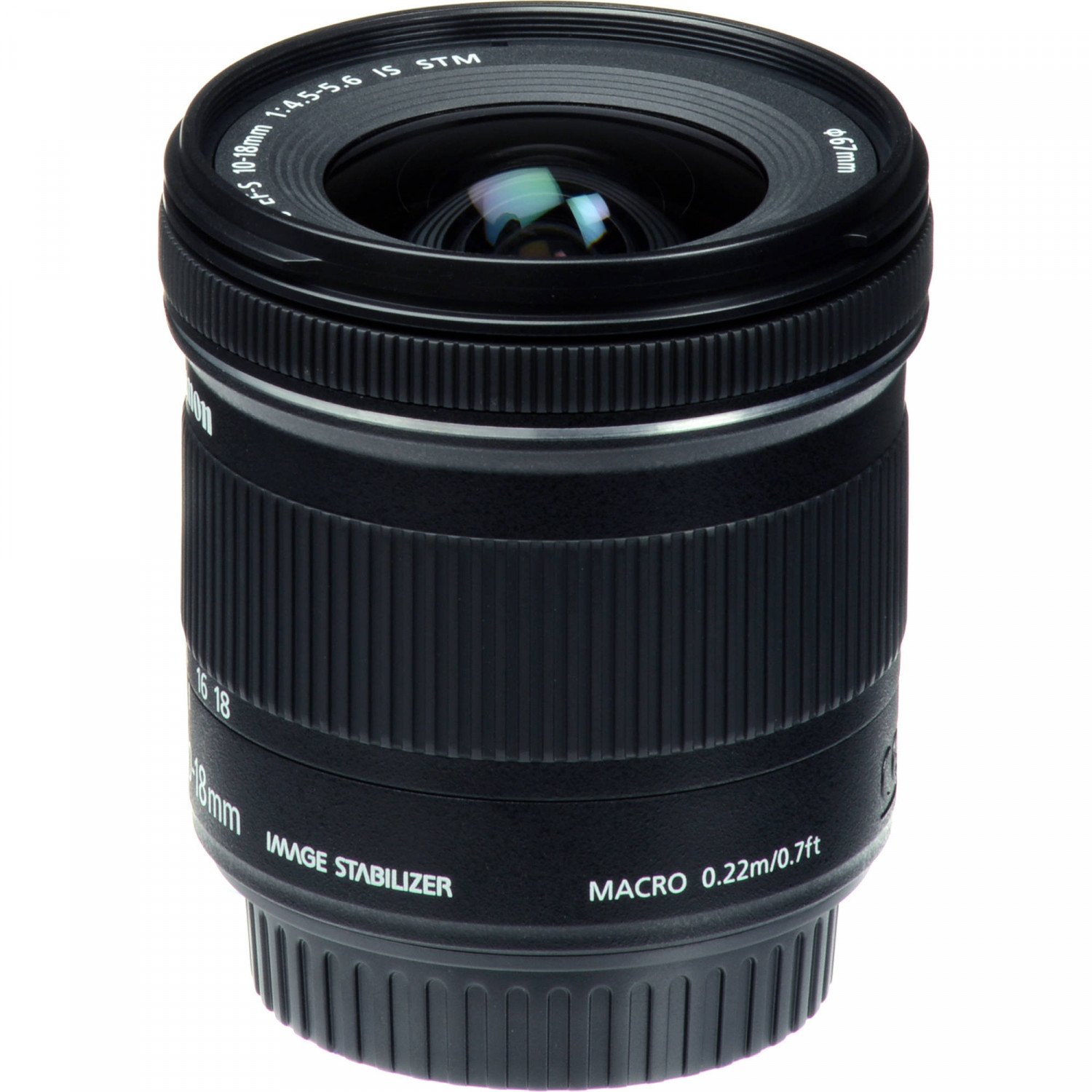 装着可能☆新品級美品Canon EF-S10-18mm F:4.5-5.6 IS STM