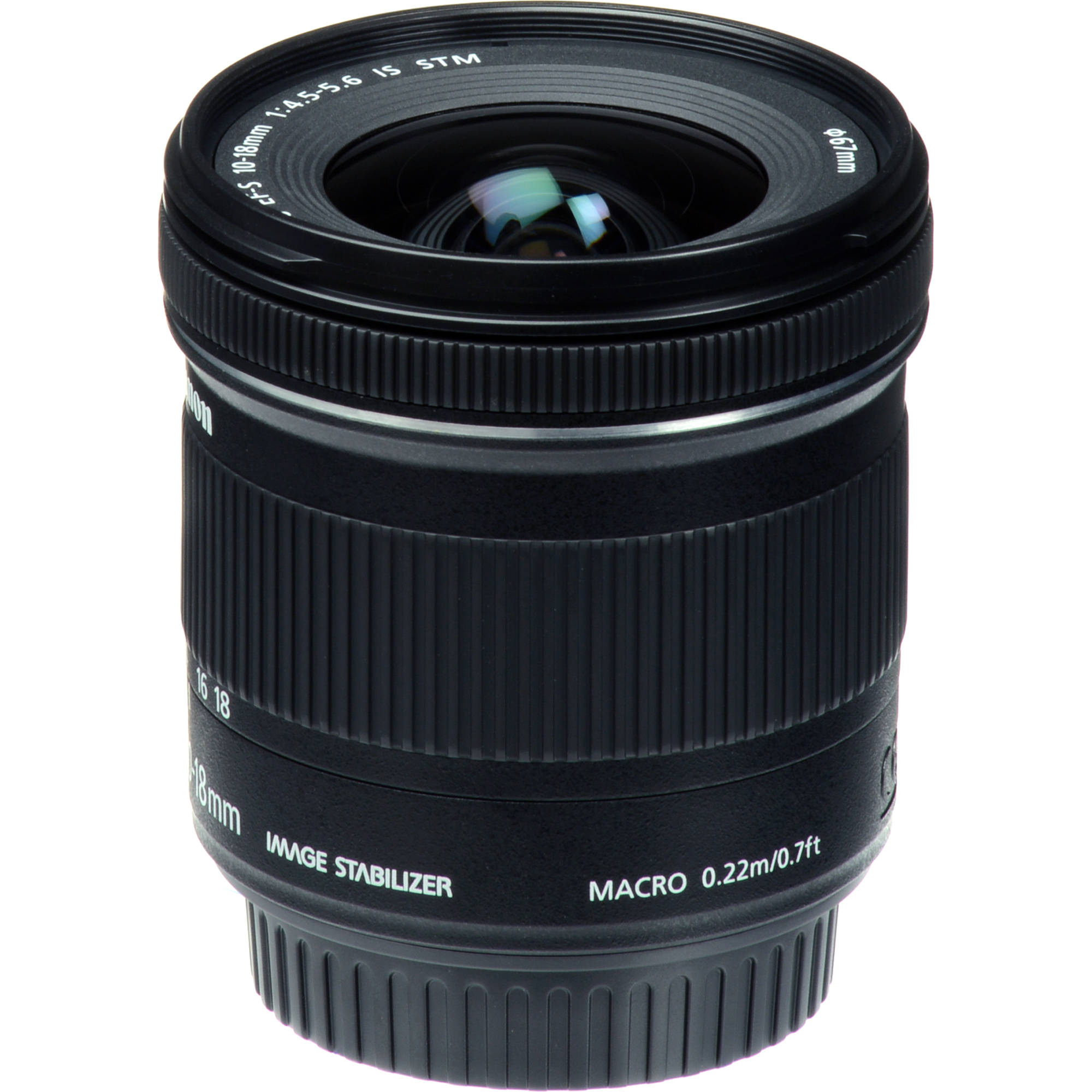 美品】Canon EF-S 10-18mm F4.5-5.6 IS STM - レンズ(ズーム)