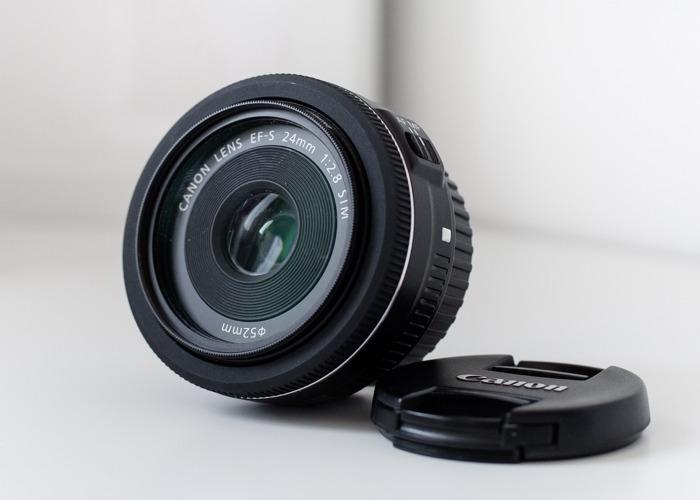 ống kính Canon EF-S 24mm f 28 STM thiết kế quang học chất lượng