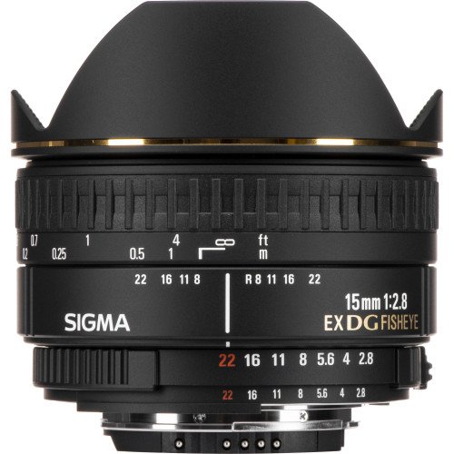 Sigma 15mm f/2.8 EX DG Diagonal Fisheye For Nikon | Chính hãng