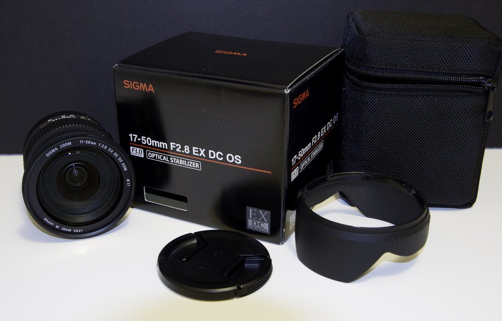 ống kính sigma 17-50 nikon canon có thiết kế cao cấp