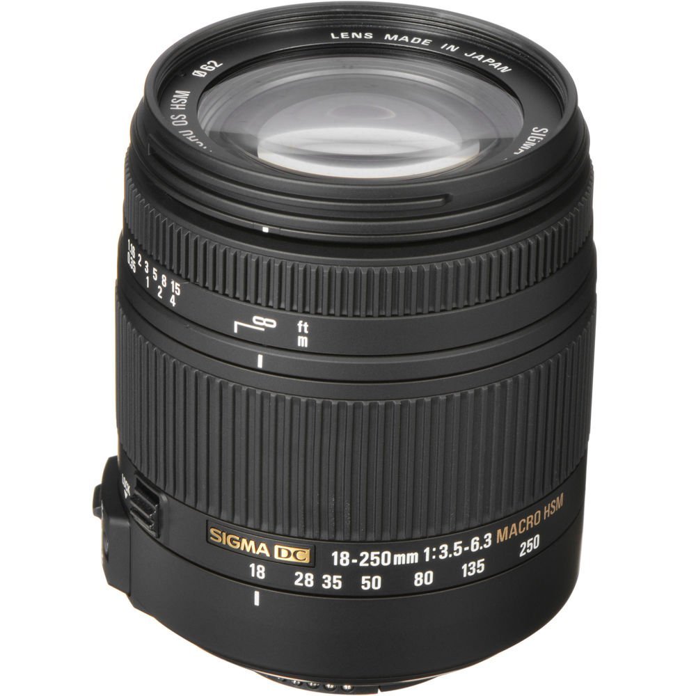 Sigma 18-250mm f3/5-6.3 DC Macro OS HSM nhỏ gọn di động