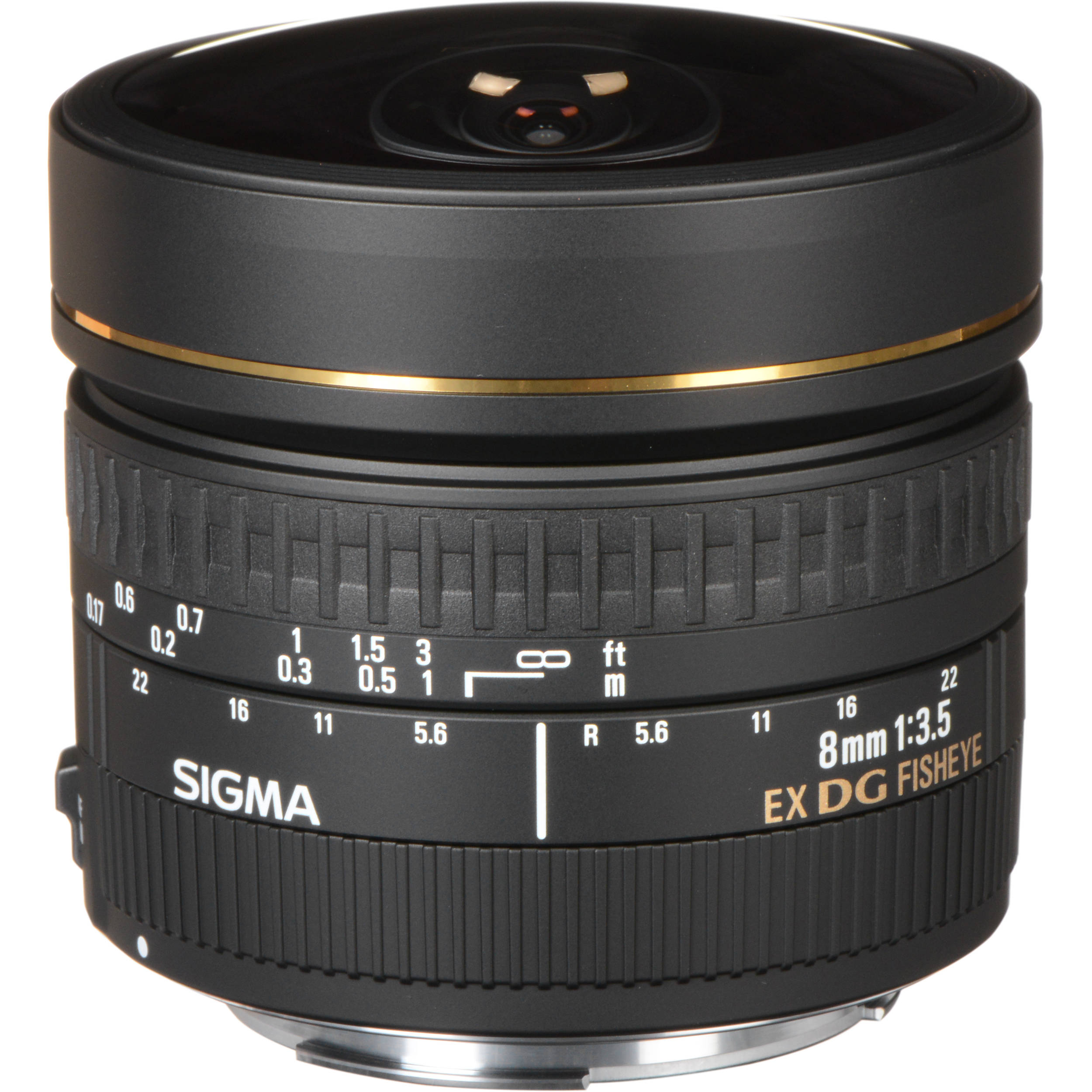 ジャンク SIGMA EX DG FISHEYE 8mm F3.5 Canon用 - レンズ(単焦点)