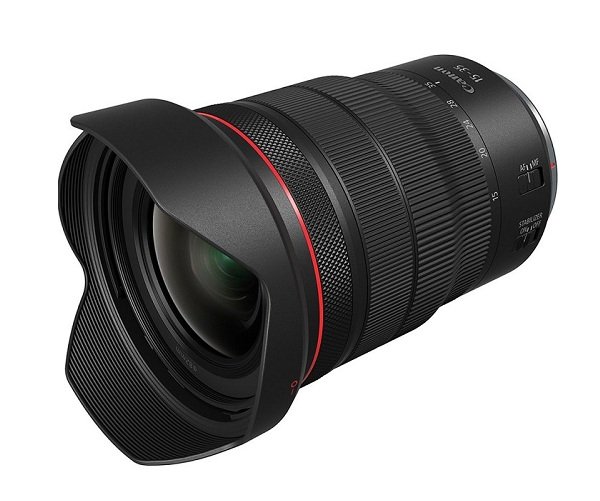 Canon RF 15-35mm f/2.8L IS USM  với vòng điều chỉnh linh hoạt