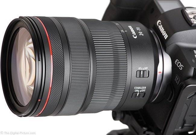 Canon RF 24-70mm f/2.8L IS USM với hệ thống lấy nét USM