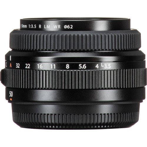 fujifilm gf 50mm f3 5 r lm wr lens