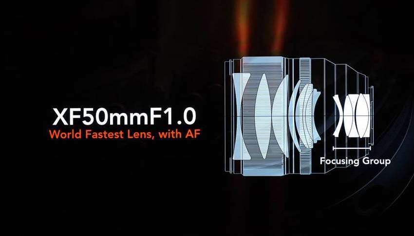 Fujifilm XF 50mm f1.0 R WR - Cấu trúc quang học