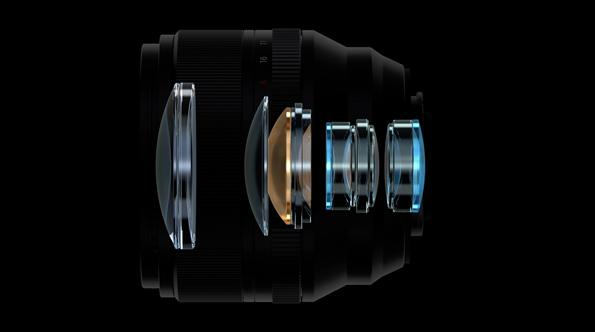 Fujifilm XF 56mm f12 R WR cấu tạo quang học gồm 13 thấu kính xếp thành 8 nhóm