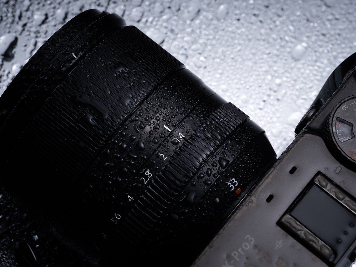 Fujifilm XF33mmF1.4 R LM WR chống chịu thời tiết tốt