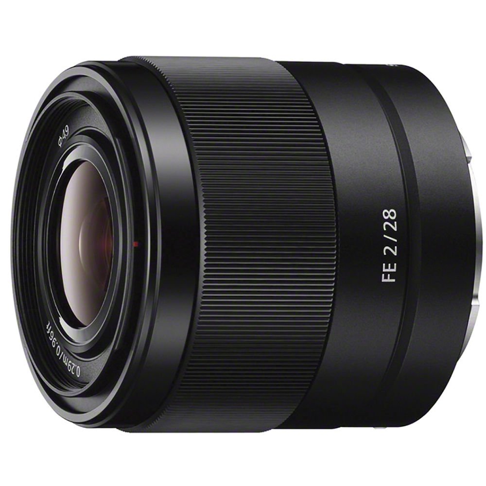Sony SEL28F20 FE 28mm F/2-2.2 Objektiv Für Spiegellose Kameras (E-Mount) – Weitwinkel-Prime Für Full-Frame