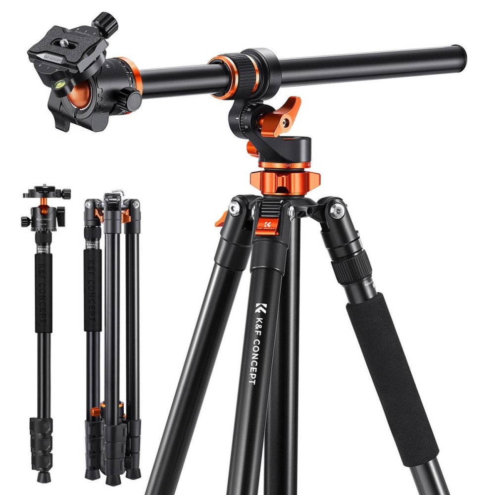 Chân máy ảnh Aluminum K&F Concept T254A7 kèm Ball Head BH