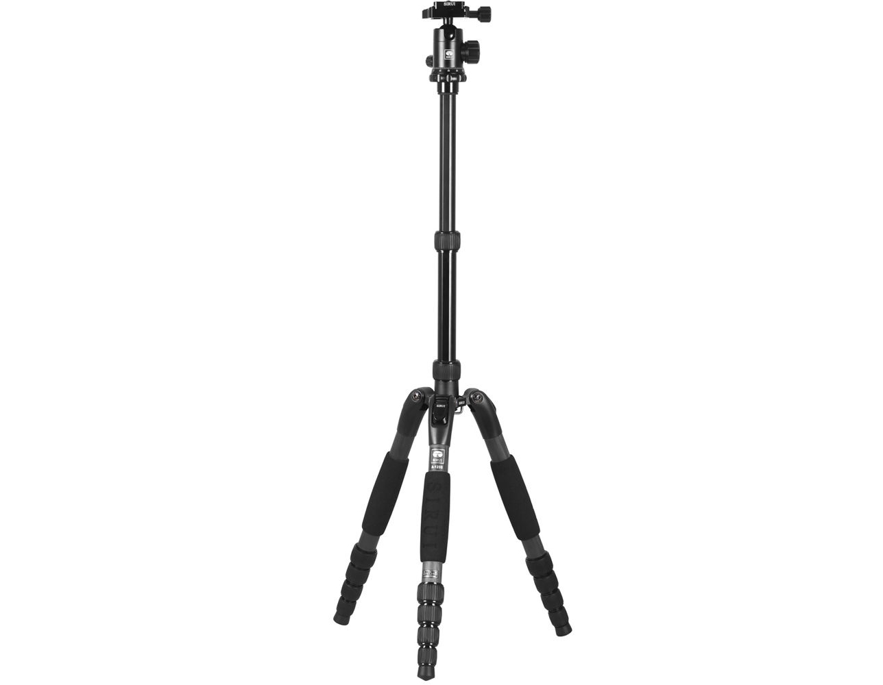 Sirui A1205 Carbon Fiber Tripod with Y-11 Ball Head có thiết kế công thái học