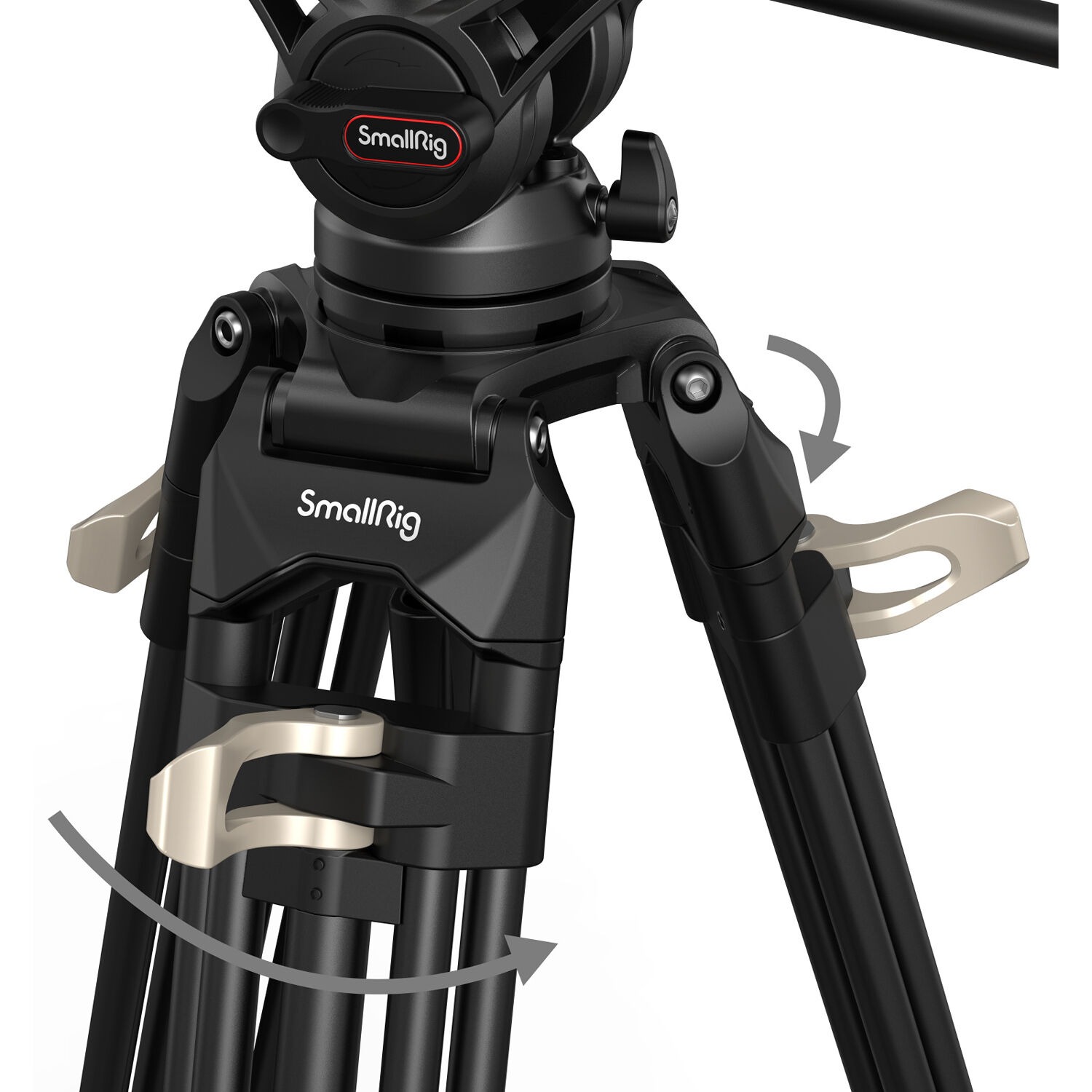 Chân máy SmallRig Heavy-Duty Fluid Head Tripod AD-01 3751 - VJShop