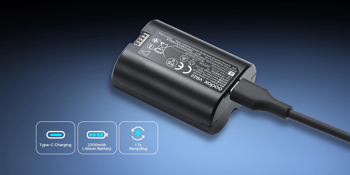 Hiệu suất pin của flash V480 mạnh mẽ